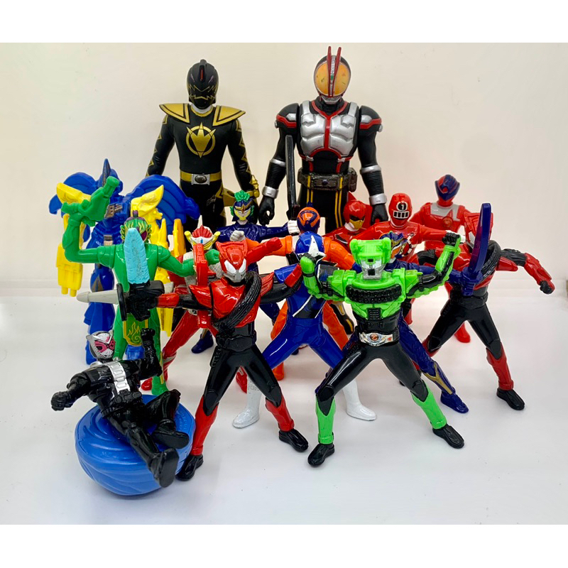 Mô hình Kamen Rider, Super Sentai các loại chính Hãng Bandai, Mcdonalds