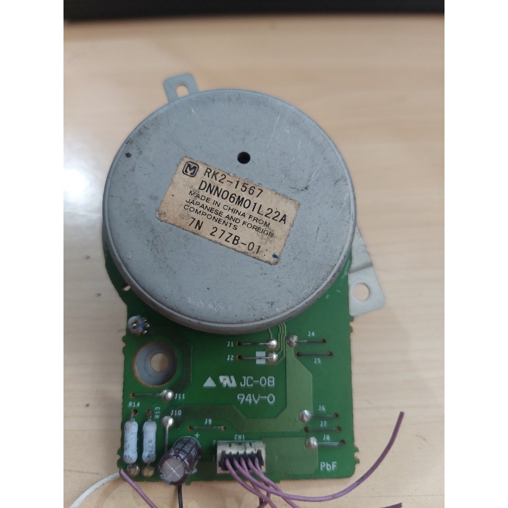 Combo 03 motor RK2-1567 chạy trực tiếp, lõi trước 8mm chế DIY