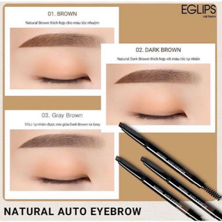 Chì Kẻ Mày Eglips Natural Auto Eyebrow