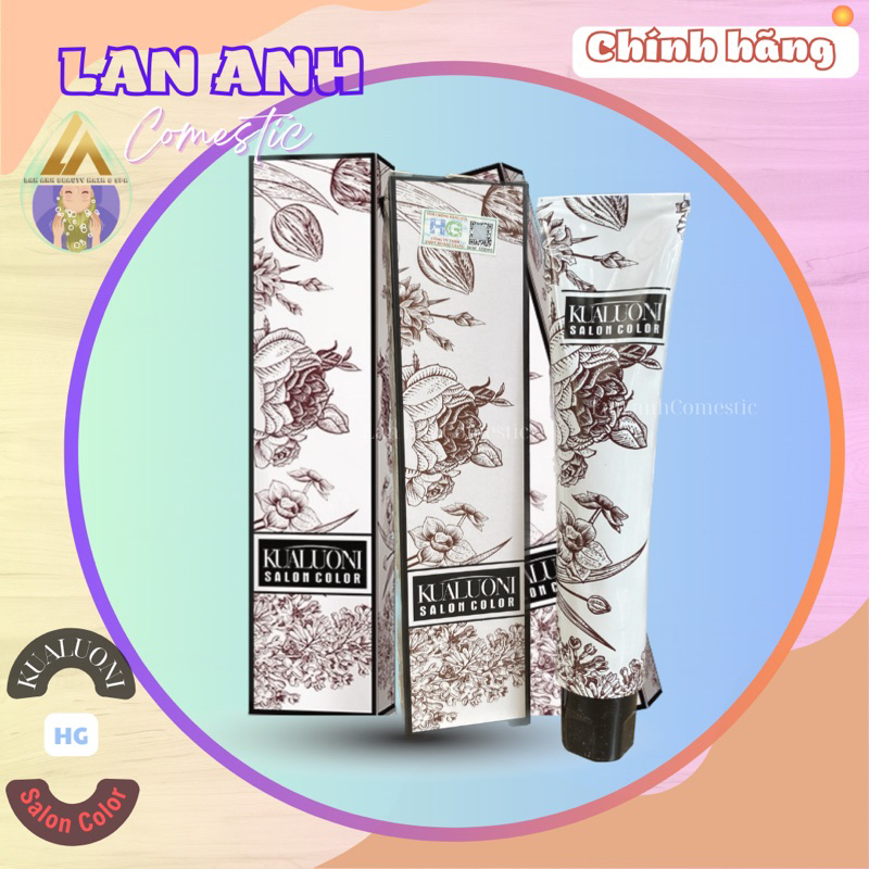 Màu nhuộm cân bằng KUALUONI Màu nhuộm tóc chính hãng