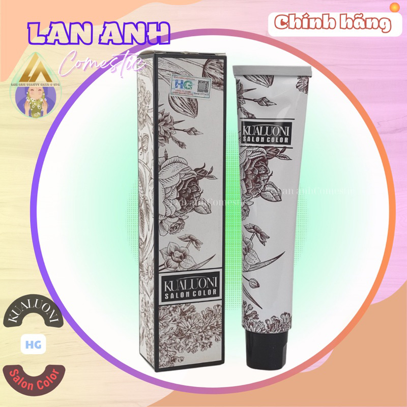 Màu nhuộm cân bằng KUALUONI Màu nhuộm tóc chính hãng