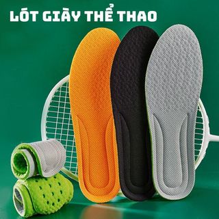 Lót giày thể thao êm chân khử mùi lá ngải siêu nhẹ thoáng khí, hút ẩm - mã LP