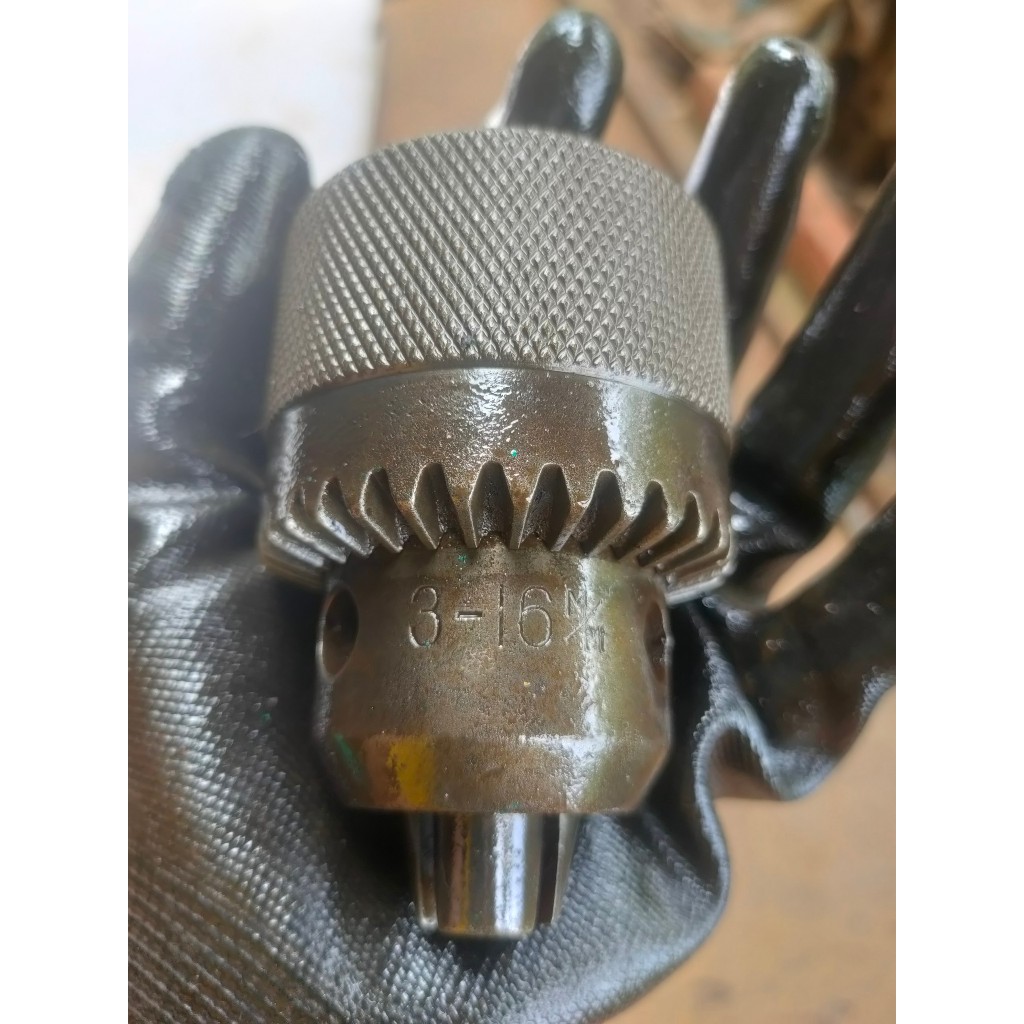 Bầu kẹp mũi khoan 3-16mm hàng Nhật bãi.