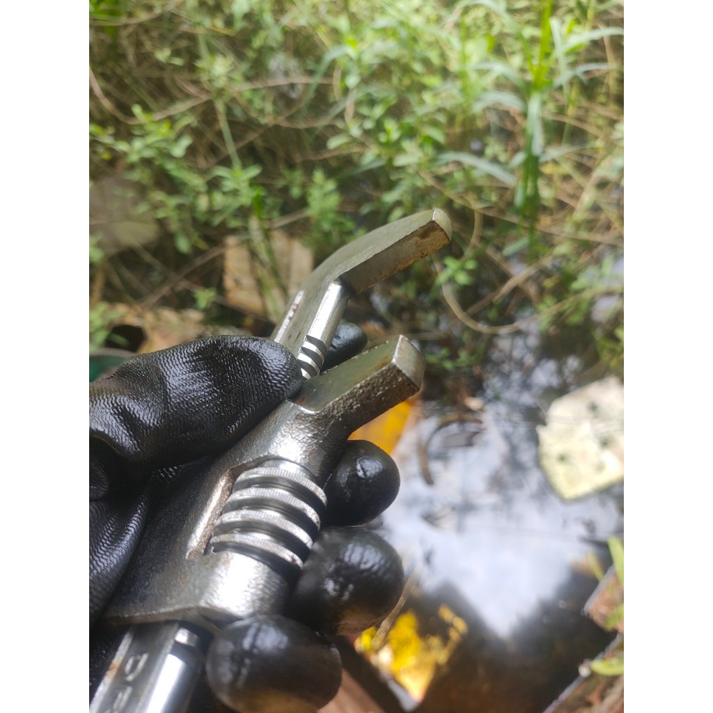 Mỏ lết miệng ngang dài 280mm Nhật bãi