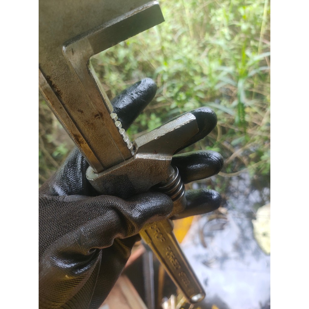 Mỏ lết miệng ngang dài 280mm Nhật bãi