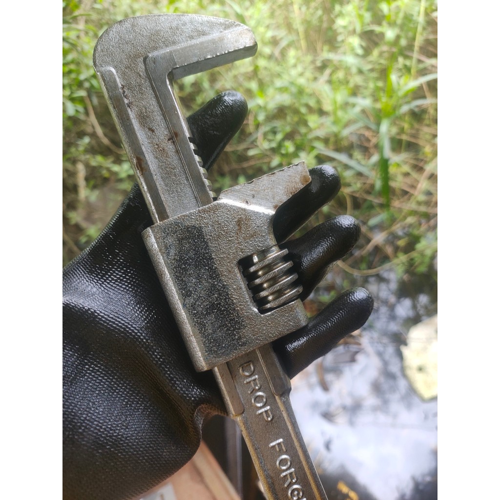 Mỏ lết miệng ngang dài 280mm Nhật bãi