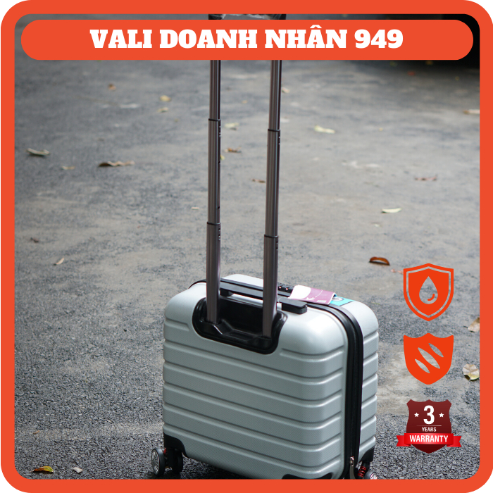 Vali doanh nhân form ngang 849 - size 17" chất liệu 100%PC
