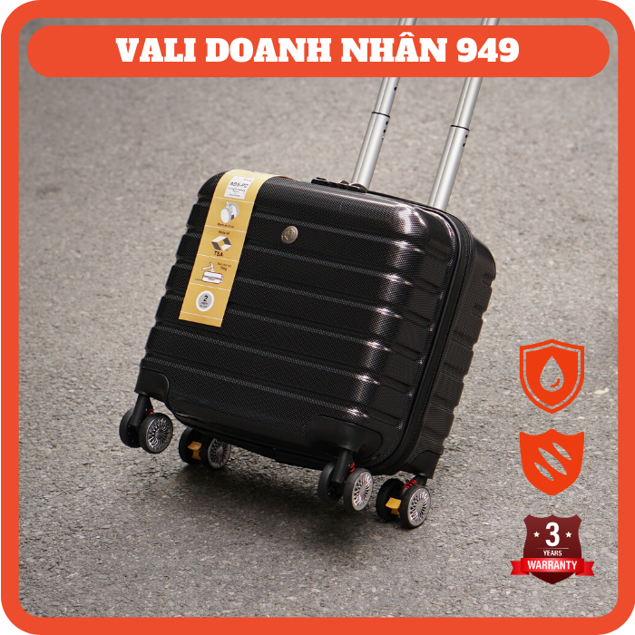 Vali doanh nhân form ngang 849 - size 17" chất liệu 100%PC