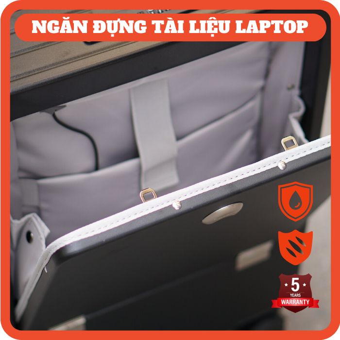 Vali Doanh Nhân Khung nhôm TravelKing 8082 size 20'' sang trọng