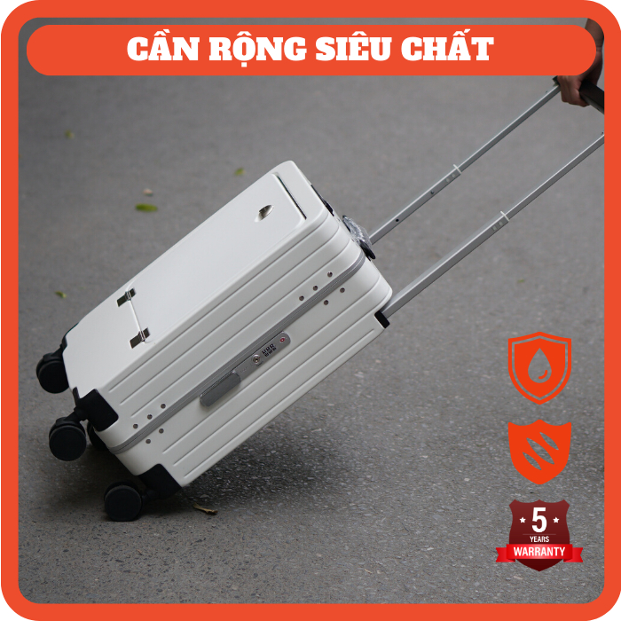 Vali Doanh Nhân Khung nhôm TravelKing 8082 size 20'' sang trọng