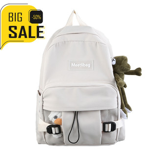 Balo Thời Trang Nữ 💖𝐅𝐑𝐄𝐄 𝐒𝐇𝐈𝐏💖 Balo Nam Nữ Chất Vải Oxford Cao Cấp Vừa A4 Size 39*31CM FORM VỪA (BL-120)