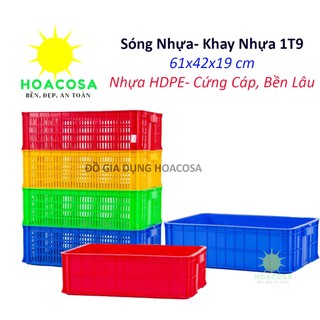 Sóng nhựa bít, sóng nhựa hở 1t9 hiệp thành- cứng cáp, tiện dụng- đồ gia dụng hoacosa.