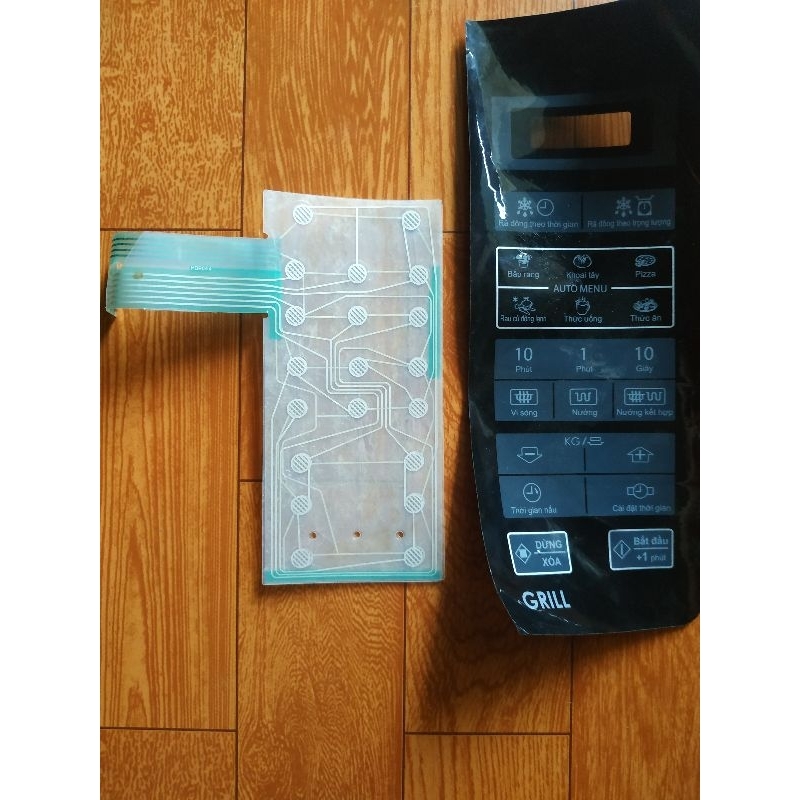 Bo phím lò vi sóng Sharp G572VN bóc máy