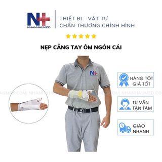 Nẹp Cẳng Tay Dài Ôm Ngón Cái (Trái - Phải) Giúp Cố Định Cẳng Tay, Bàn Tay Và Ngón Tay Cái