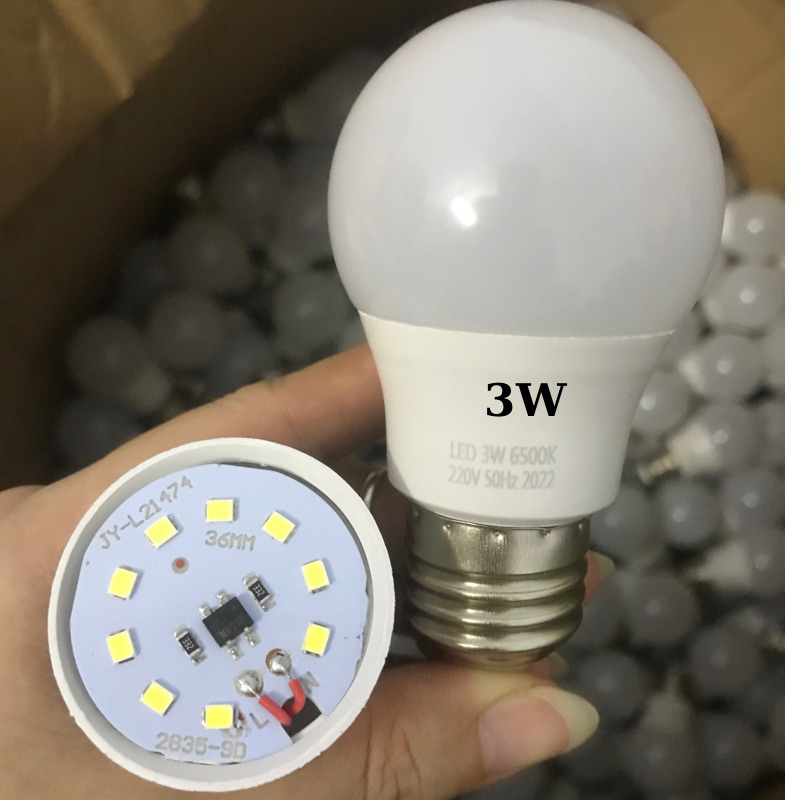 COMBO 50 bóng led 3w
