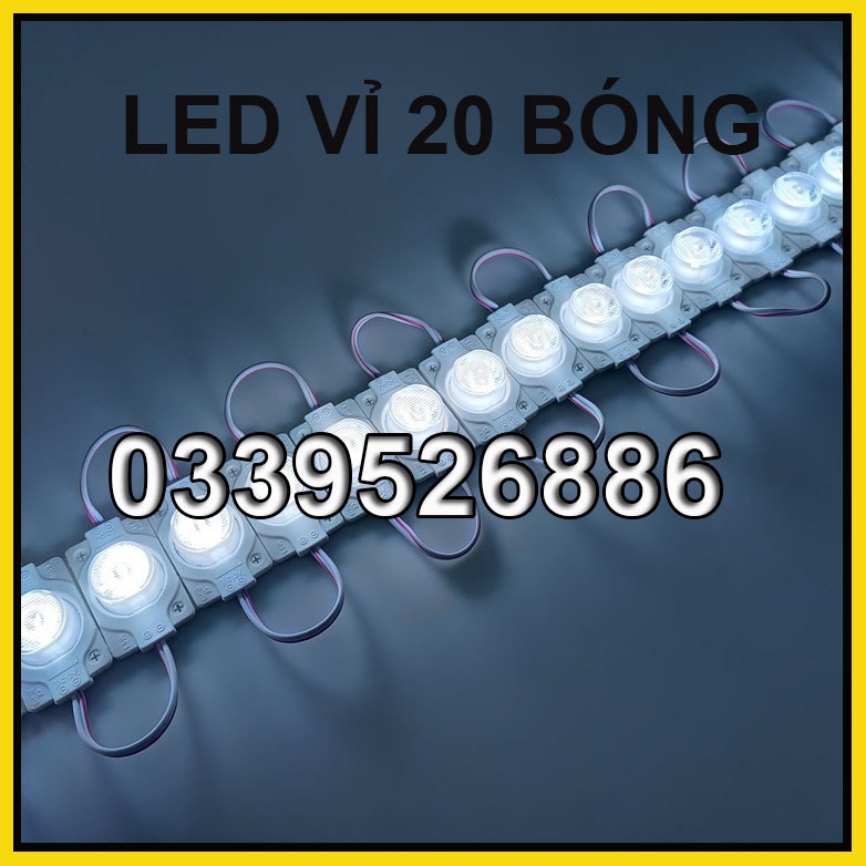 Led rọi mắt trâu, led hắt rọi lúp cao siêu sáng 1.5W điện áp DC12V