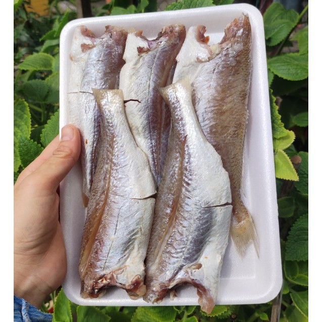 65k 500gram cá đù 1 nắng 5-6 con 1 khay hàng loại 1 (giao nhanh HCM)