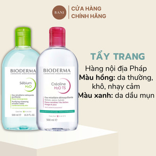Nước Tẩy Trang Bioderma Chính Hãng 500ml