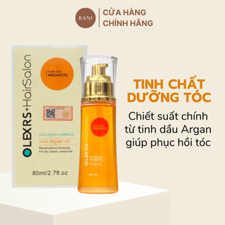 Tinh Chất Dưỡng Tóc Bóng Mượt Vào Nếp Olexrs 80ml