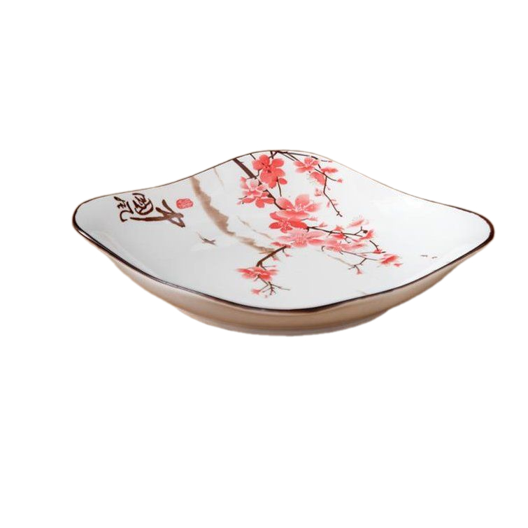 Đĩa Gốm Sứ Bát Tràng Hoạ Tiết Hoa Đào Sự Tinh Tế Và Đẳng Cấp Vượt Thời Gian