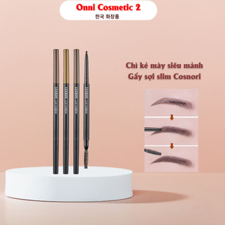 Chì kẻ mày gẩy sợi siêu mảnh Slim Eyebrow Cosnori 0.13g