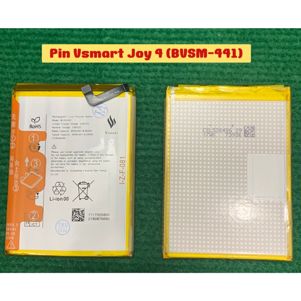Pin BVSM441/Joy 4 VSMART