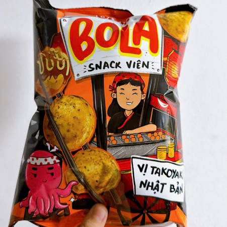 SNACK BOLA VỊ TAKOYAKI_KK0309