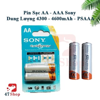 Pin Sạc AA - AAA Sony Dung Lượng 4300 - 4600mAh - PSAAA