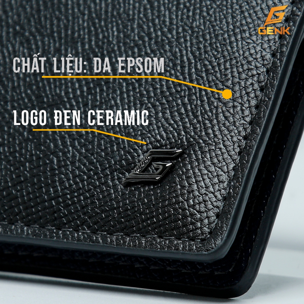 Ví Da Bò Nam  KaiSer  Cao Cấp Thương Hiệu Genk - GKS.....