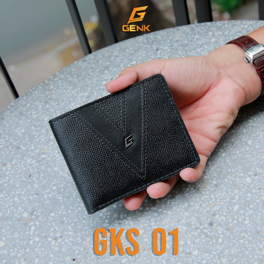 Ví Da Bò Nam  KaiSer  Cao Cấp Thương Hiệu Genk - GKS.....