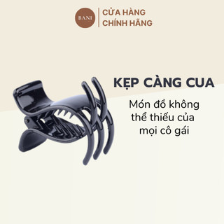 Kẹp càng cua nhựa cao cấp kẹp tóc 5 răng