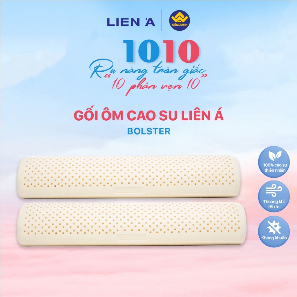 Gối ôm cao su Olympia Bigo 20x95cm