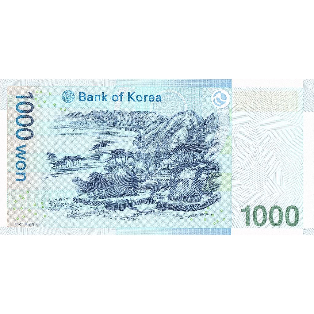 1000 won Hàn Quốc sưu tầm