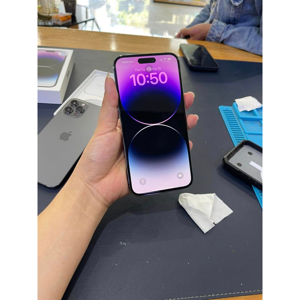 ĐT lướt siêu đẹp* ip  pro max 6gb/256gb - new 99% - bảo hành 12 tháng - đổi trả 7 ngày