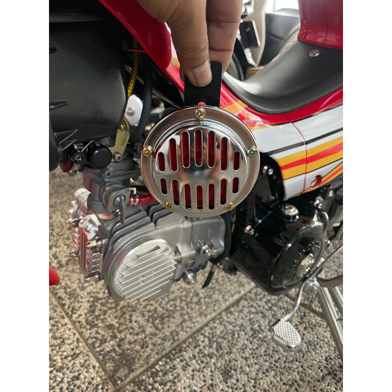 Còi Xe Máy 12v, 9cm, Siêu bóng