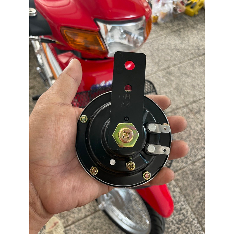 Còi Xe Máy 12v, 9cm, Siêu bóng