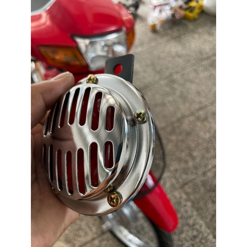 Còi Xe Máy 12v, 9cm, Siêu bóng