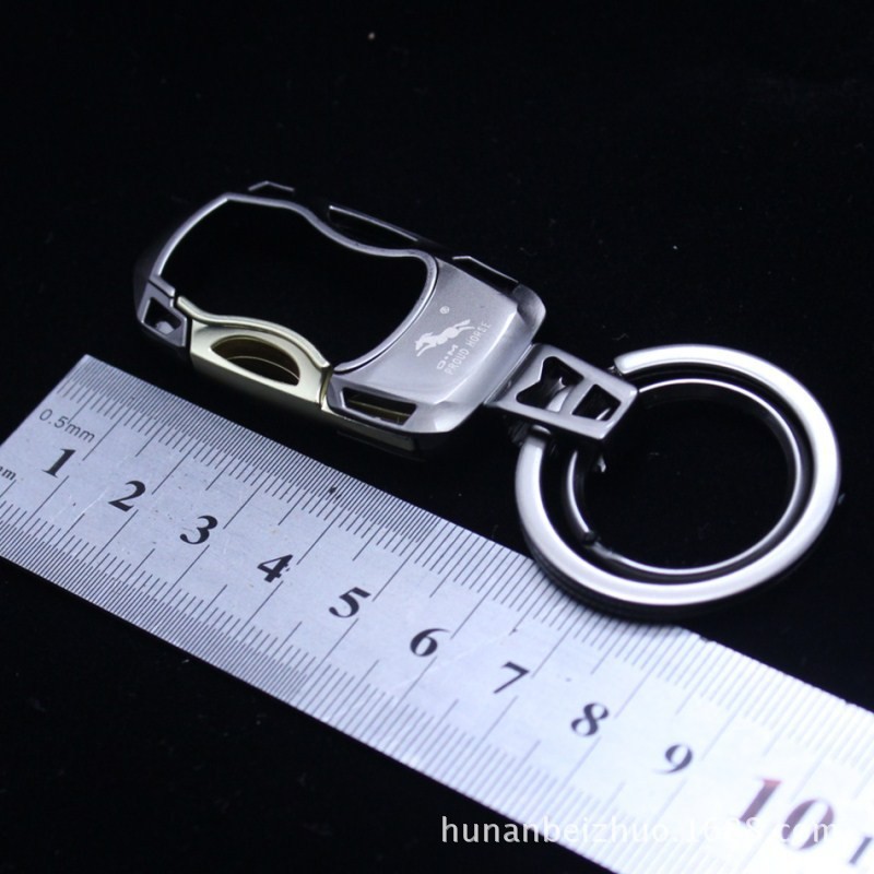 Móc khoá xe máy ô tô Proud Horse OM086 inox cao cấp hiện đại đeo thắt lưng