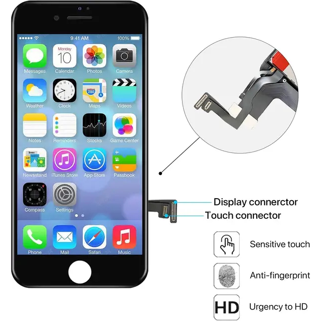 màn hình thay thế cho IP 7 plus full nguyên bộ