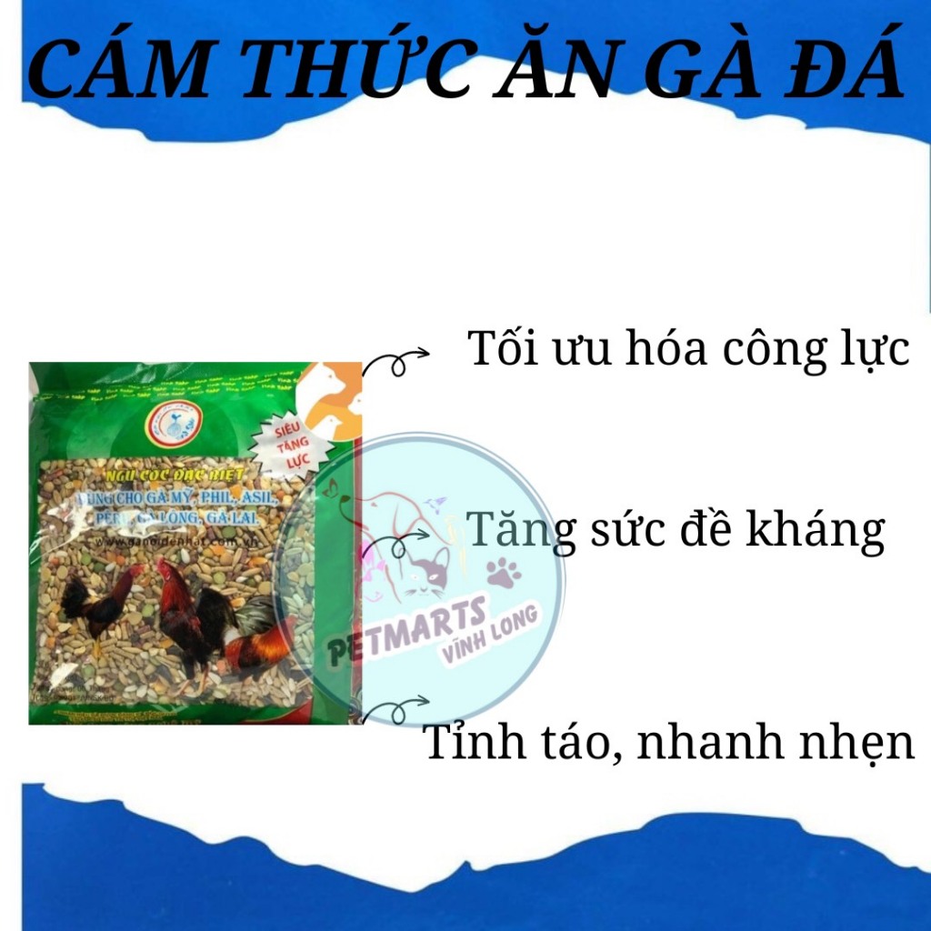 Cám Thức ăn gà đá ngũ cốc đặc biệt [1 kg]