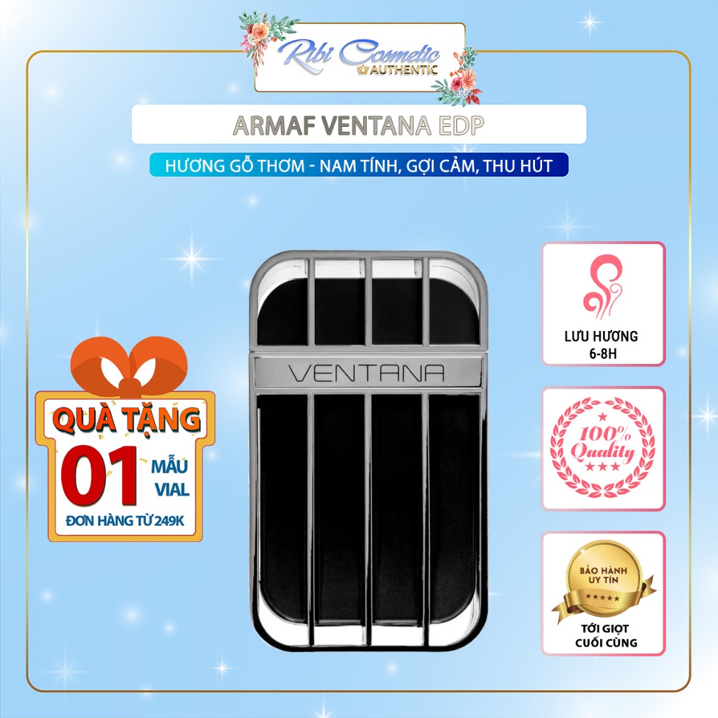 Nước Hoa Nam 𝗔𝗿𝗺𝗮𝗳 Ventana Pour Homme Ribicosmetics