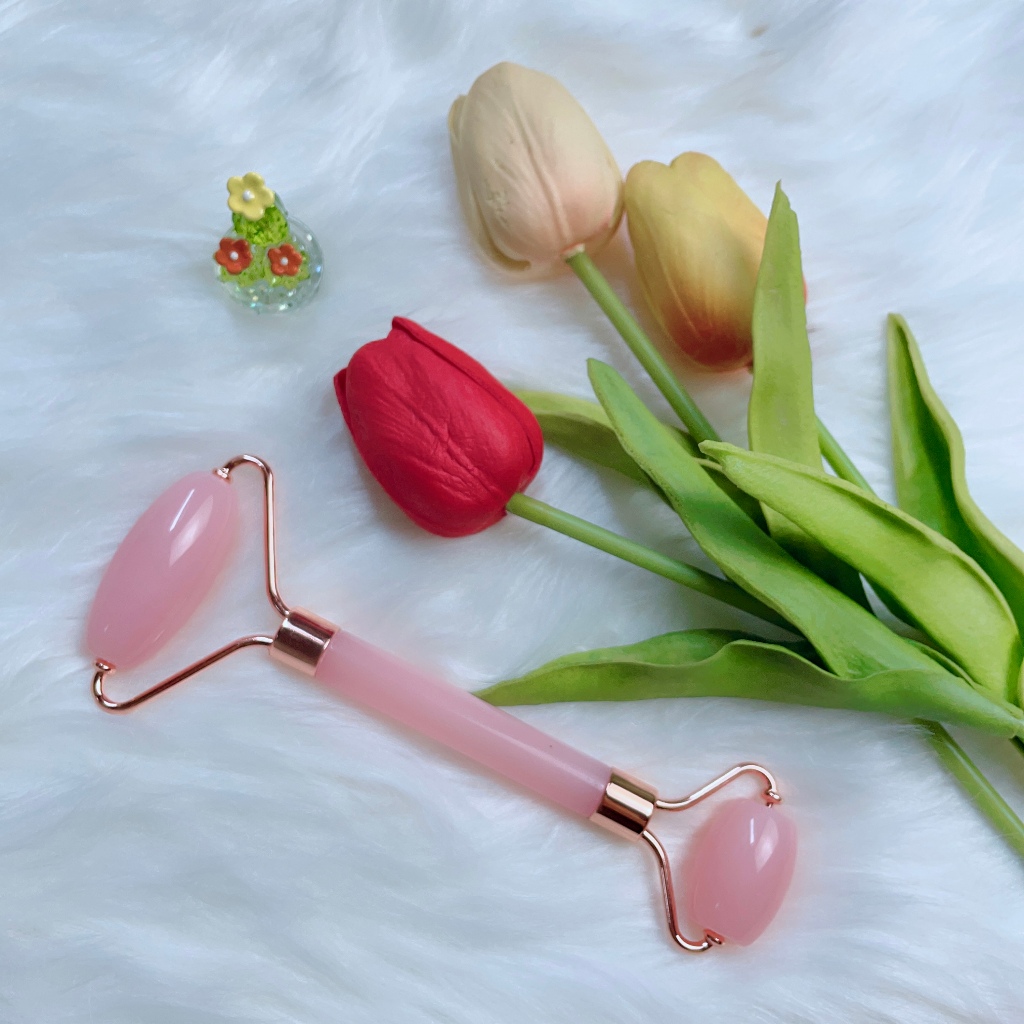 Cây Lăn Massage Mặt, Guasha Massage Mặt Giúp Thon Gọn Nâng Cơ Trẻ Hóa Làn Da