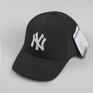 Mũ Nón Lưỡi Trai Meowist MLB logo NY chất liệu vải Kaki Đen , Thời trang, Phong Cách, Tặng Túi MLB