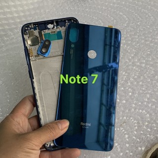 Bộ Vỏ + Sườn Xiaomi Redmi Note 7/ Note 7 Pro (kèm nút bấm và cụm kính camera)