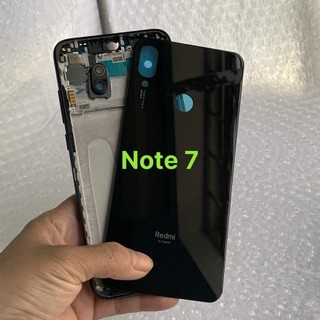 Bộ Vỏ + Sườn Xiaomi Redmi Note 7/ Note 7 Pro (kèm nút bấm và cụm kính camera)