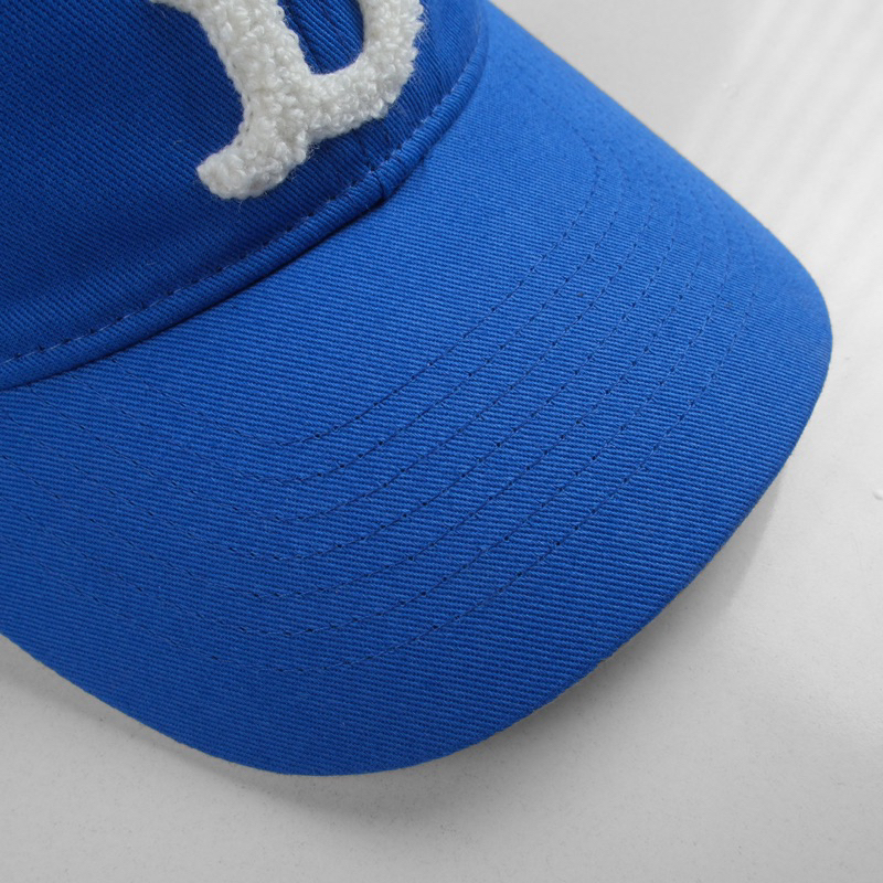 Mũ lưỡi trai Meowist Unisex MLB Blue chất liệu vải Kaki logo thêu sợi bông ,nón lưỡi trai Hàn Quốc