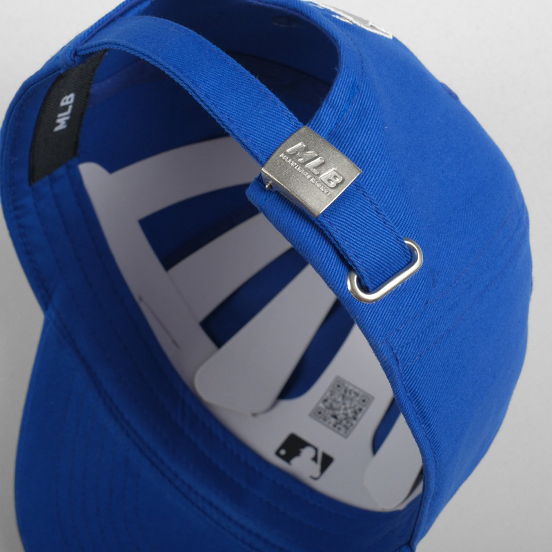 Mũ lưỡi trai Meowist Unisex MLB Blue chất liệu vải Kaki logo thêu sợi bông ,nón lưỡi trai Hàn Quốc