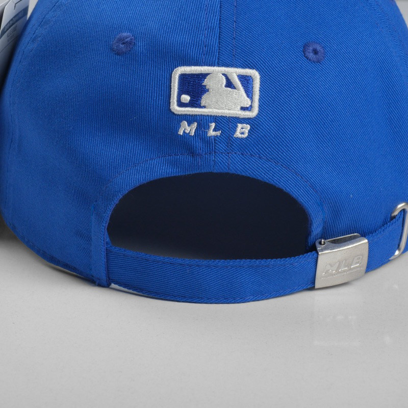 Mũ lưỡi trai Meowist Unisex MLB Blue chất liệu vải Kaki logo thêu sợi bông ,nón lưỡi trai Hàn Quốc