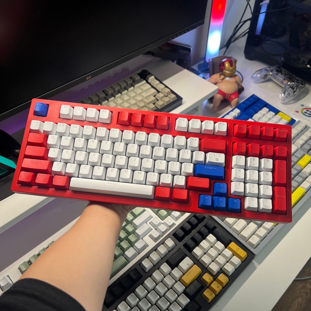 Bàn Phím Cơ Chơi Game  ESONNE K98 Bản Blue/red Switch | EZPC