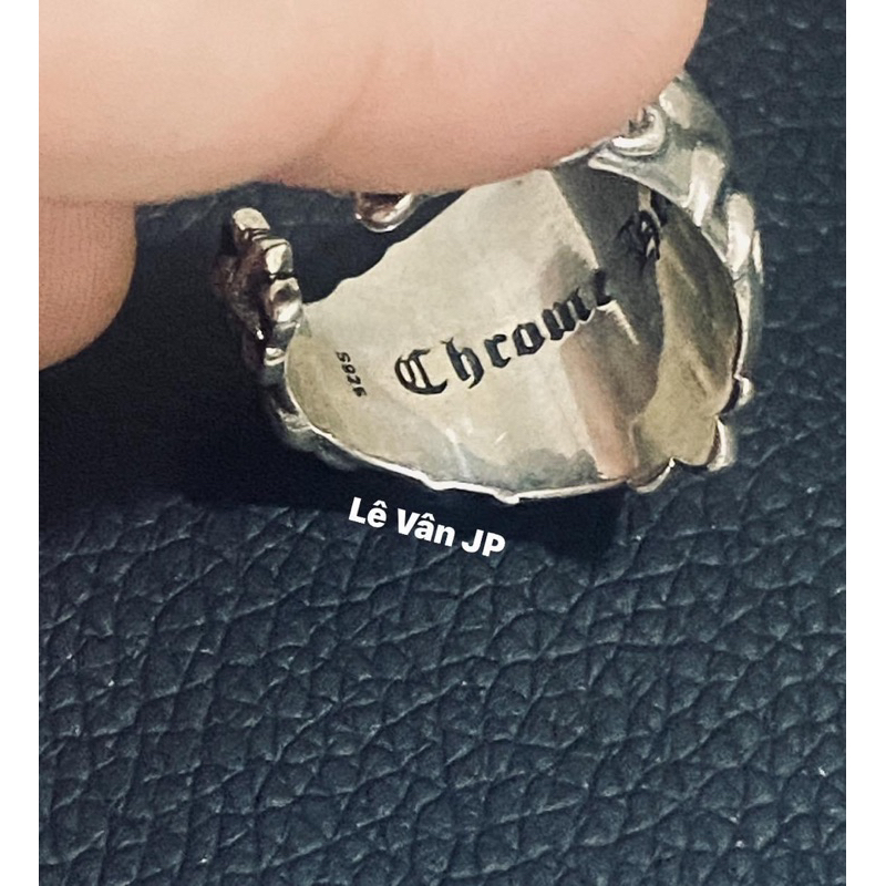 Nhẫn bạc nam Chrome Hearts 🇺🇸